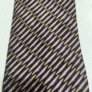 🔴 Polifroni Milano - Elegant Diagonal Striped Tie - 100% Silk Ties